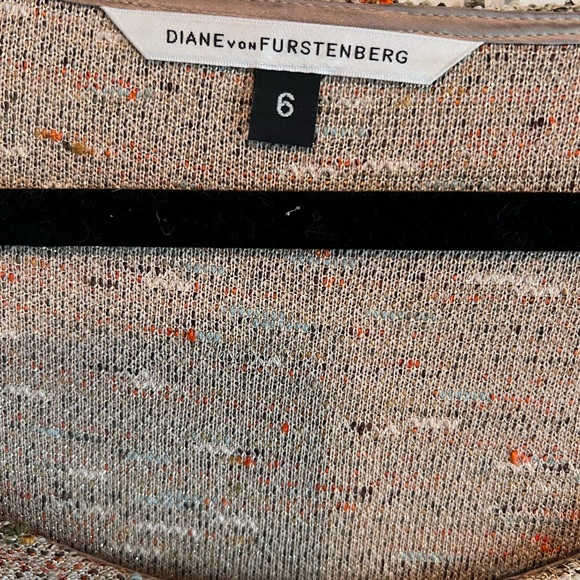 Diana Von Furstenberg cocktail, wedding, guest, spring, gold vintage vibe, midi - Picture 5 of 6